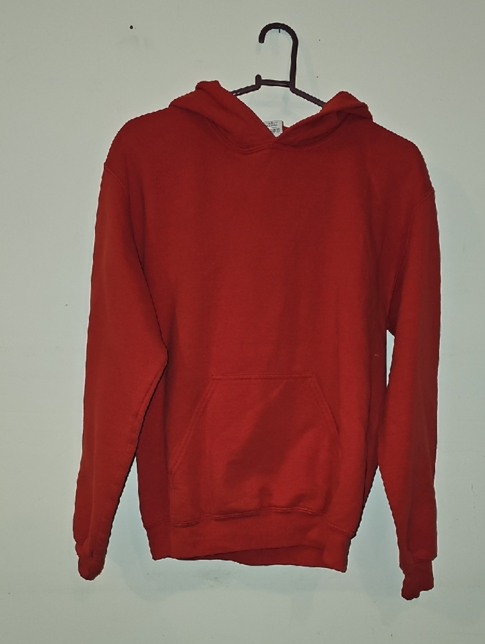 Womens Sz Small GILDAN red Hoodie